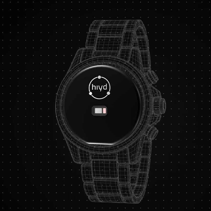 Hiyd app health tracking interface