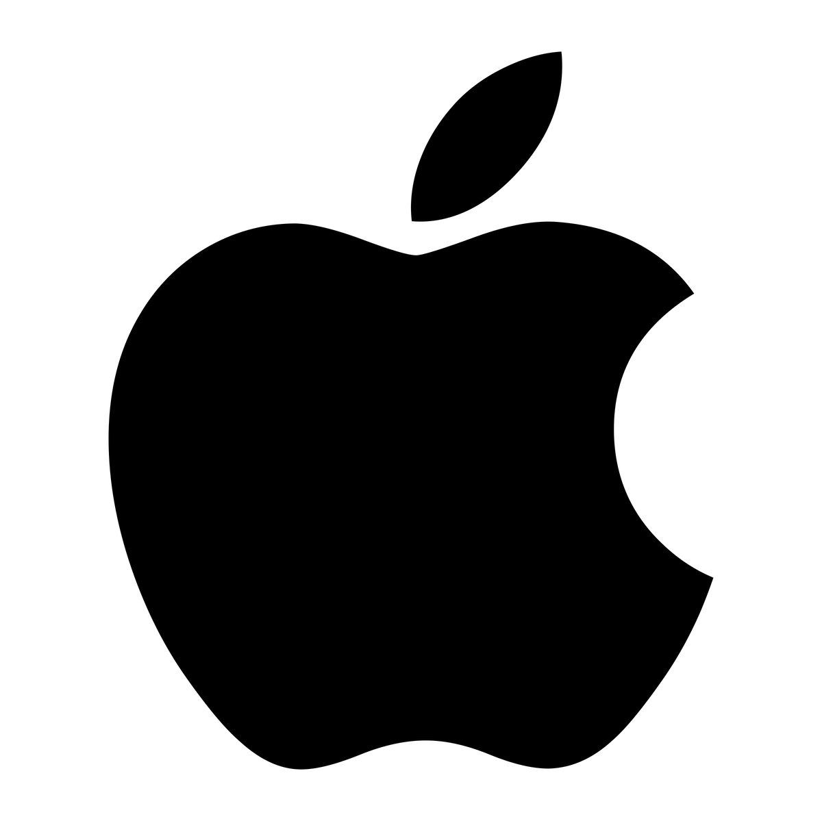 Apple logo transparent